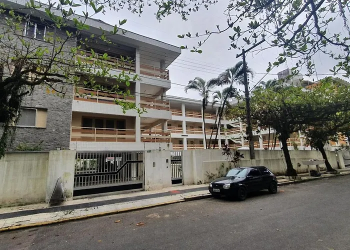 Lindo Apto Com Piscina A 150M Da Praia Do Tombo Guarujá
